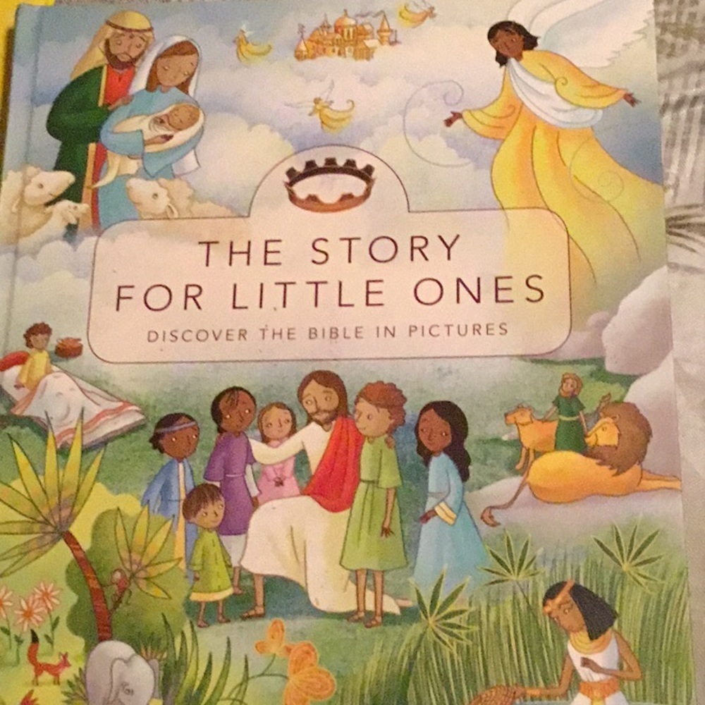 New hardcover book Bible for little ones